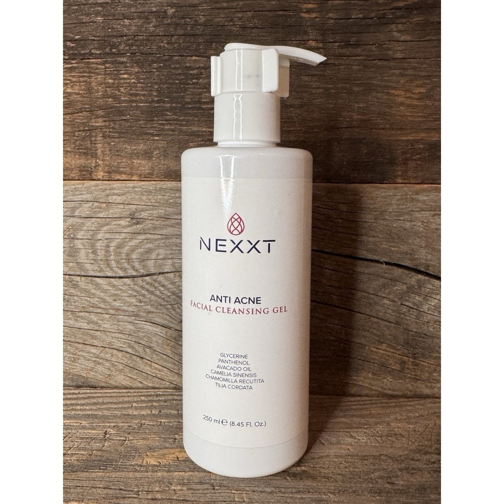 NEXXT Anti-Acne‎ Facial Cleansing Gel 250 ml | Clarifying Face Wash | MSRP = $22